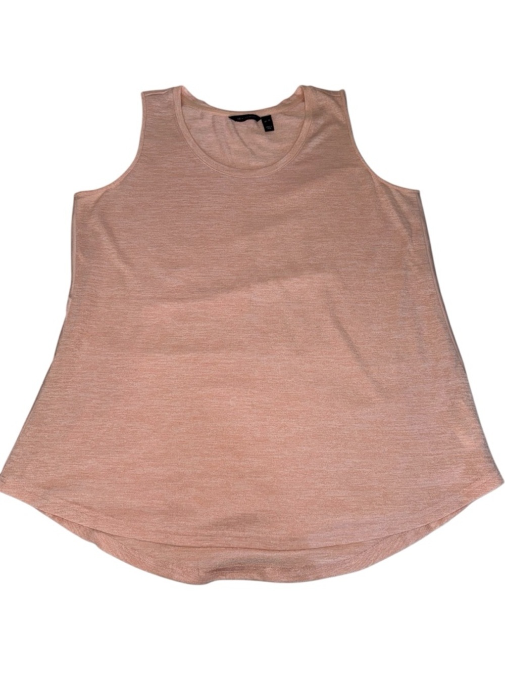 H by Halston Blush Pink Scoop Neck Tank XL